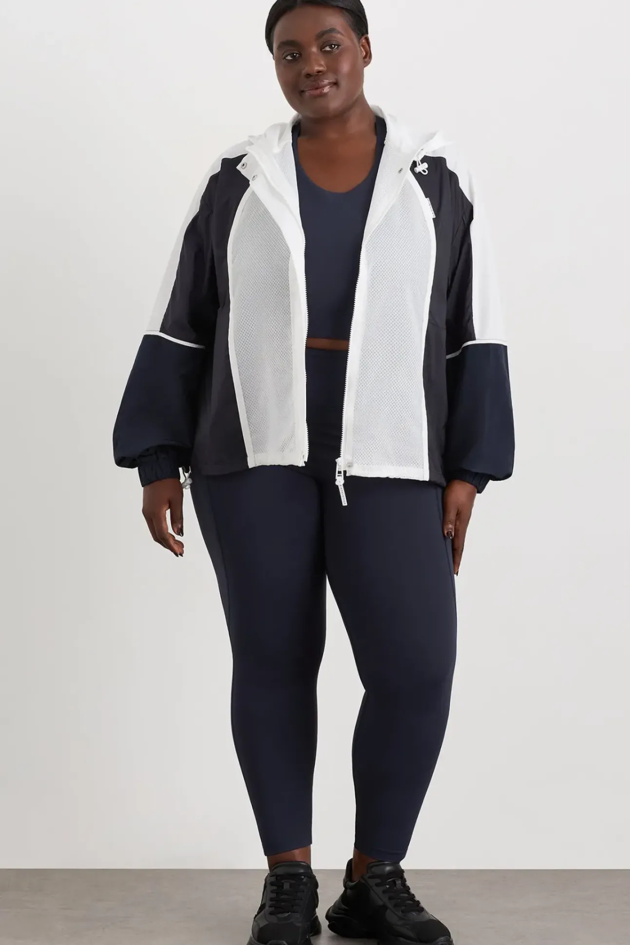 Panelled Zip Jacket 725