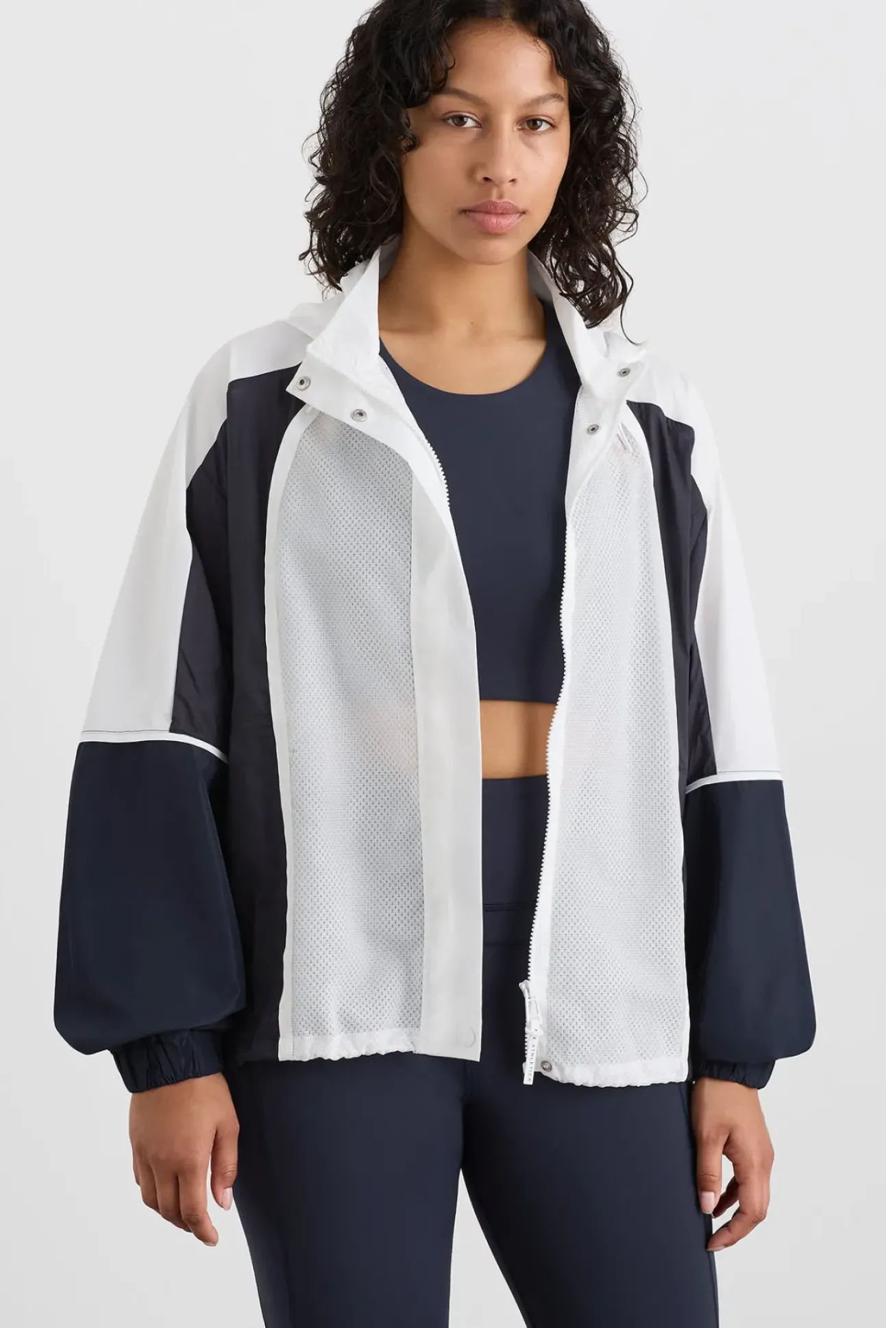 Panelled Zip Jacket 725