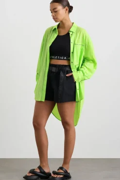 Paperbag Spray Shorts 365