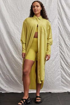 Perforated Hem Mid Length Short 601