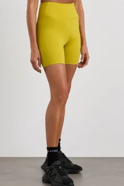 Perforated Hem Mid Length Short 601