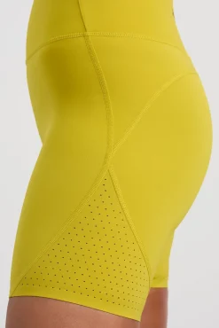 Perforated Hem Mid Length Short 601