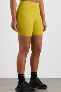 Perforated Hem Mid Length Short 601