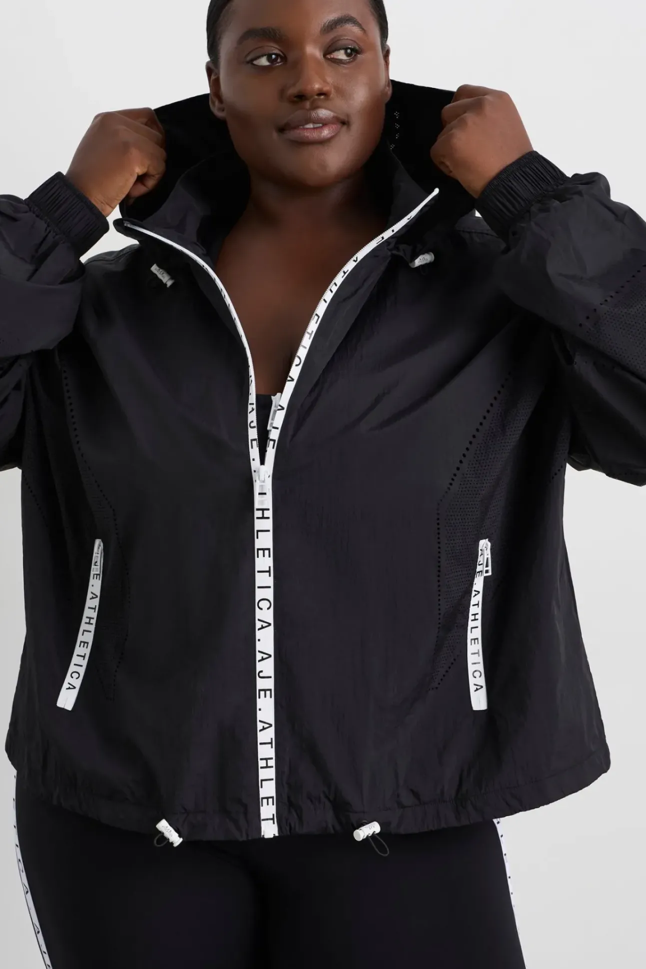 Perforated Spray Jacket 755