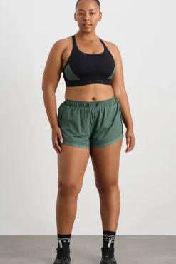 Perforated Spray Shorts 019