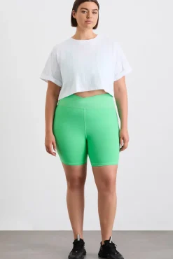 Pinstripe Crop Tee 105