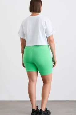 Pinstripe Crop Tee 105