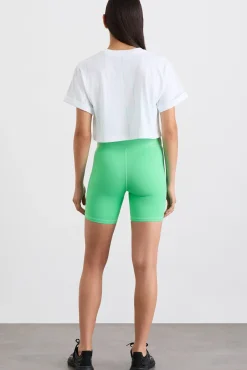 Pinstripe Crop Tee 105