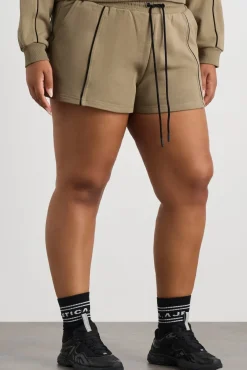 Piped Sweat Shorts 638