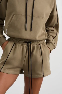Piped Sweat Shorts 638