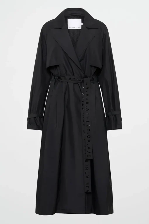 Pleated Trench Coat 703