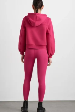 Quilted Logo Scuba Hoodie 418