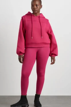 Quilted Logo Scuba Hoodie 418