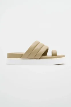 Quilted Platform Slide 915