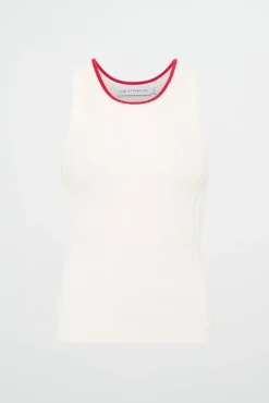 Racer Split Knit Top 107