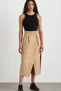 Racer Split Knit Top 107