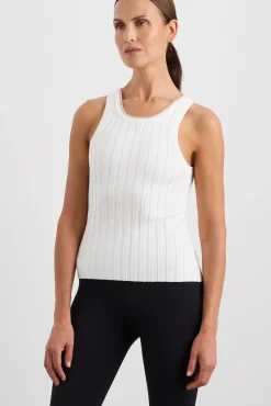 Racer Split Knit Top 107