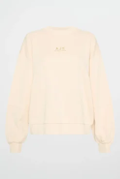 Relaxed Logo Crew Jumper 417