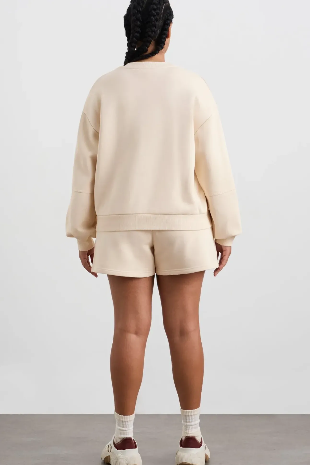 Relaxed Logo Crew Jumper 417