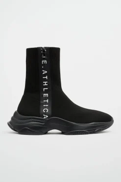 Rib Knit Sock Sneaker 914