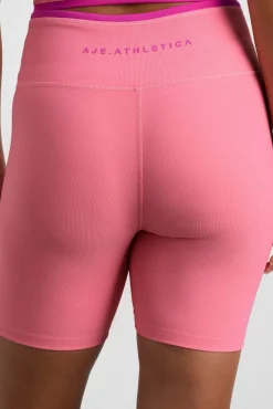 Ribbed Mid Length Bike Short 601