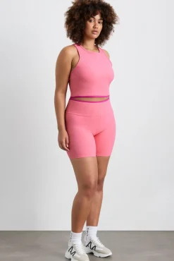 Ribbed Mid Length Bike Short 601