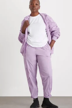 Ruched Hood Spray Jacket 736