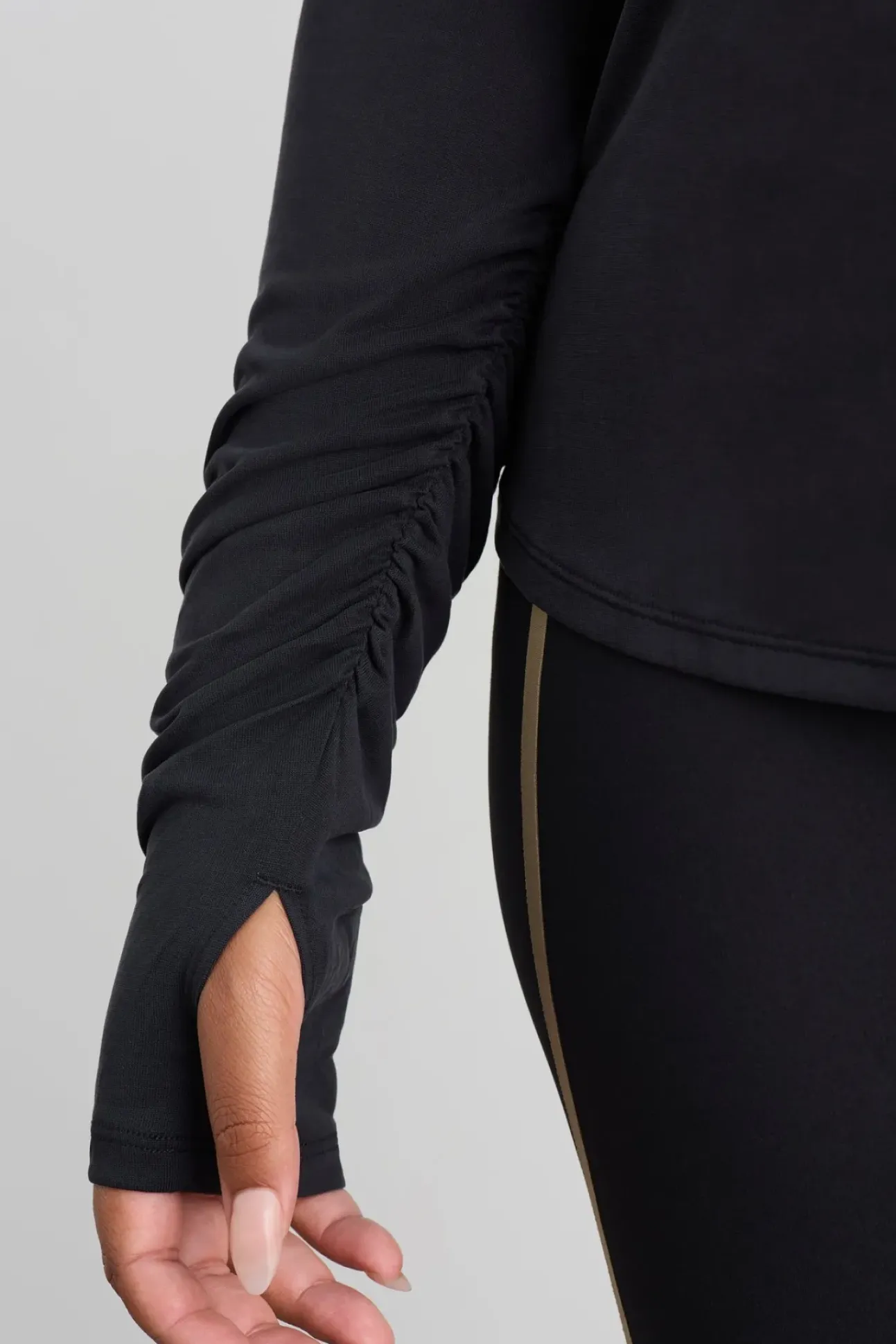 Ruched Long Sleeve Top 153