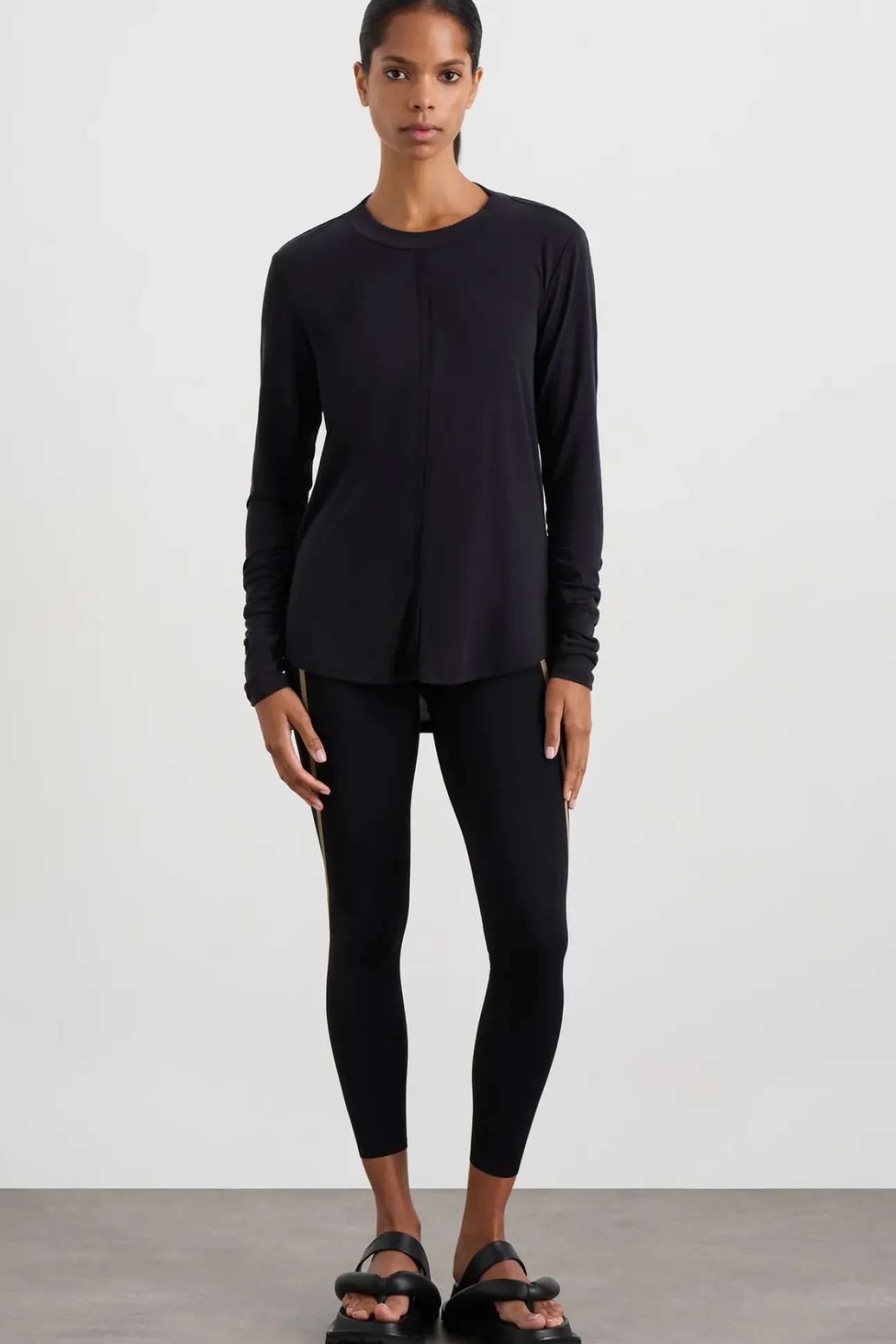 Ruched Long Sleeve Top 153
