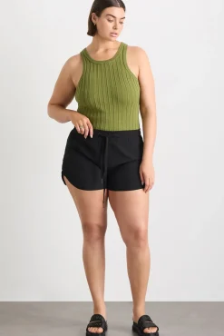 Ruched Running Short 602