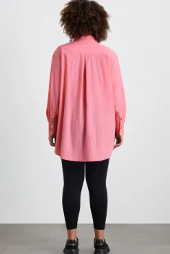 Side Split Windbreaker Shirt 406