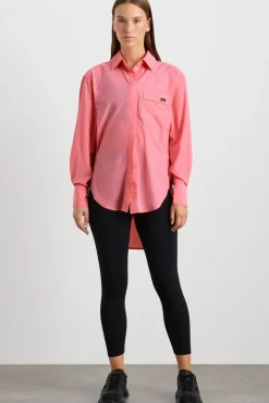 Side Split Windbreaker Shirt 406