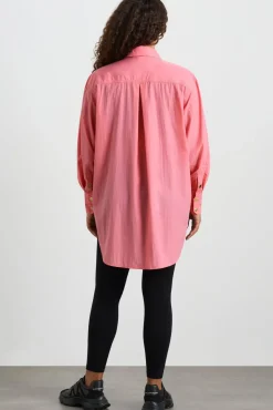 Side Split Windbreaker Shirt 406