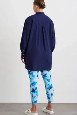 Side Split Windbreaker Shirt 406