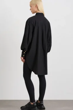 Side Split Windbreaker Shirt 406