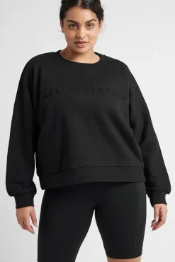 Signature Embossed Logo Crew Jumper 401