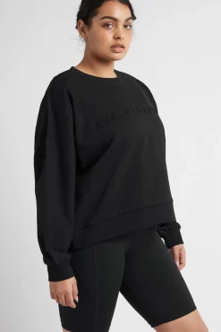 Signature Embossed Logo Crew Jumper 401