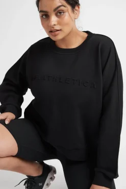 Signature Embossed Logo Crew Jumper 401