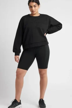 Signature Embossed Logo Crew Jumper 401