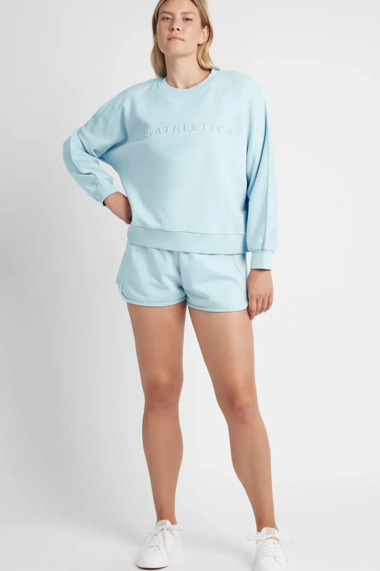 Signature Embossed Logo Crew Jumper 401