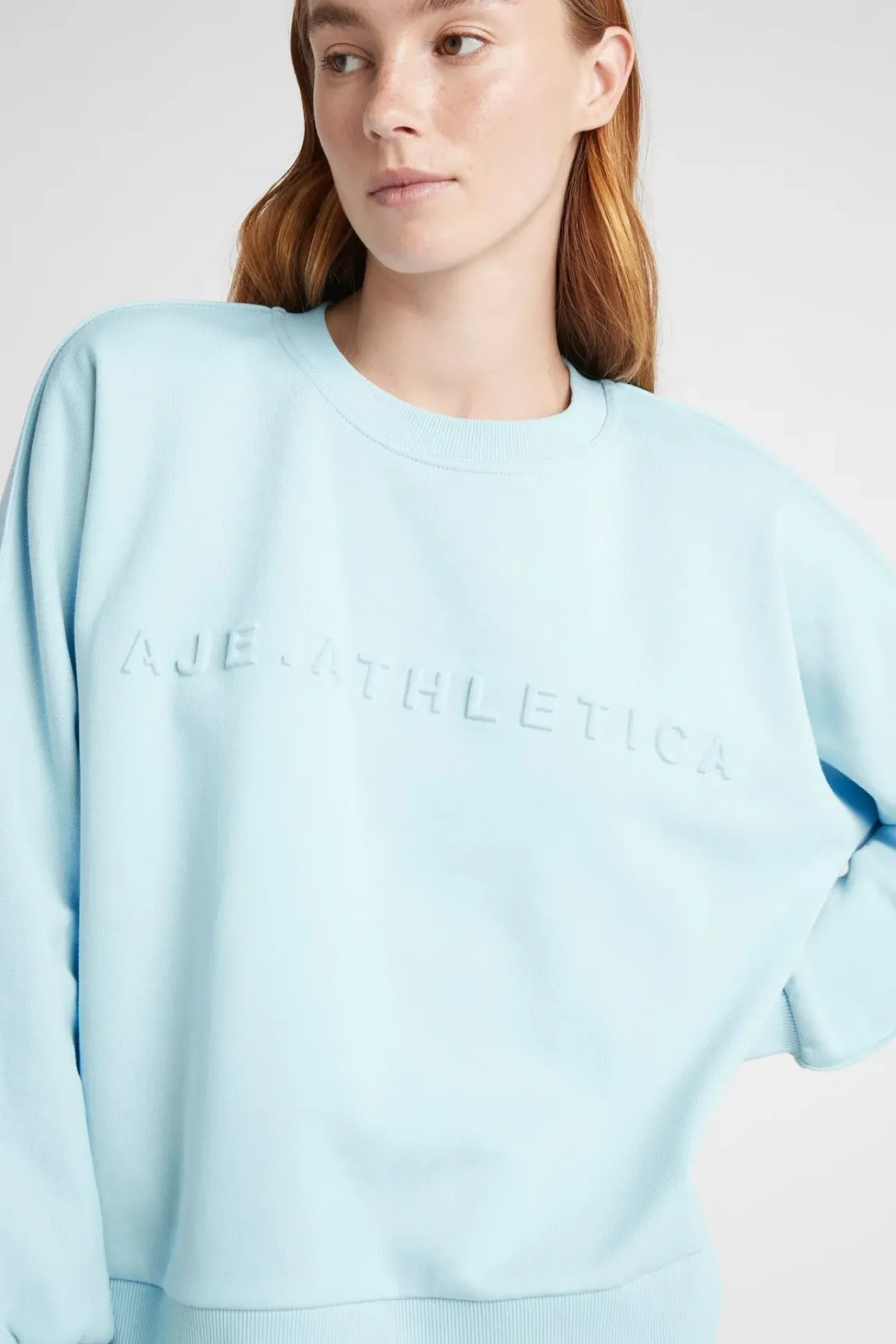 Signature Embossed Logo Crew Jumper 401