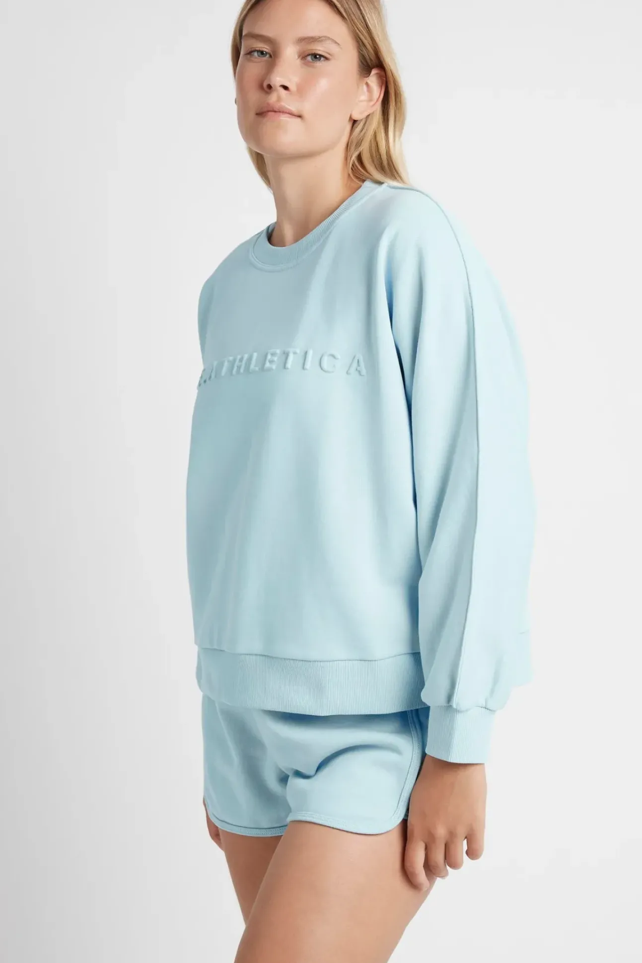 Signature Embossed Logo Crew Jumper 401