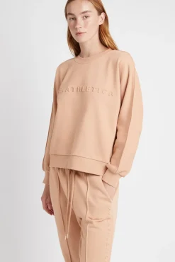 Signature Embossed Logo Crew Jumper 401