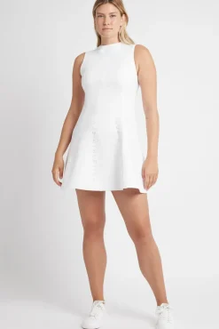 Signature Logo Spacer Knit Mini Dress 802