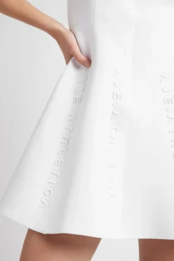 Signature Logo Spacer Knit Mini Dress 802