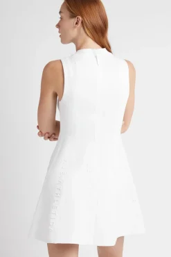 Signature Logo Spacer Knit Mini Dress 802