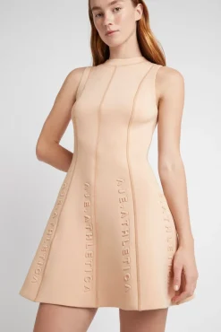 Signature Logo Spacer Knit Mini Dress 802