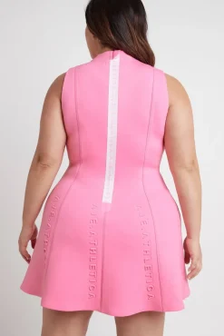 Signature Logo Spacer Knit Mini Dress 802