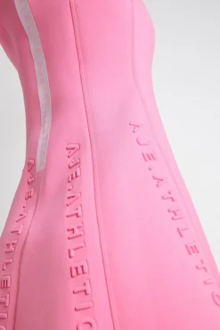 Signature Logo Spacer Knit Mini Dress 802