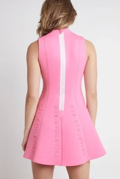 Signature Logo Spacer Knit Mini Dress 802